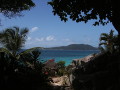 Landschaft der Seychellen
